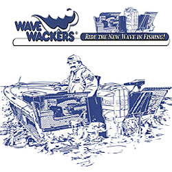 Wave Wackers - Backtrolling Splash Guards for fishing boats