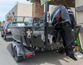 Minnesota Fishing Connections guide trip customers fish in style and comfort in the 2024 Lund Pro-V boat.